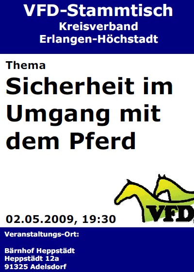 VFD Stammtisch Mai 2009